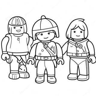 Playmobil Coloring Page 35223-28192