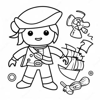 Playmobil Coloring Pages