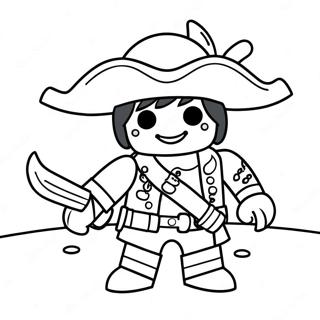 Playmobil Pirate Adventure Coloring Page 35224-28188