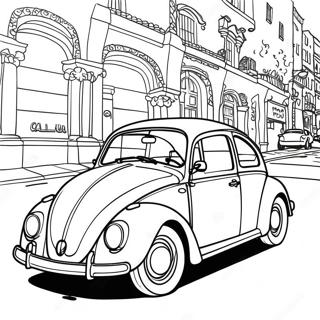 Vw Bug Classic Coloring Page 35243-28202