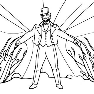 The Greatest Showman Coloring Page 35283-28230