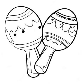 Maracas Coloring Page 35303-28251