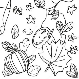 Hello Autumn Coloring Page 35313-28255