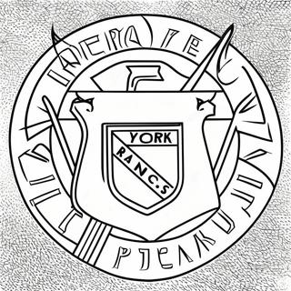 New York Rangers Coloring Pages