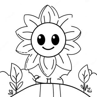 Sunny Sundrop Character Coloring Page 35384-28318