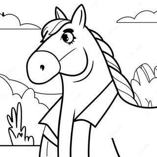 Bojack Horseman Coloring Page 35433-28352