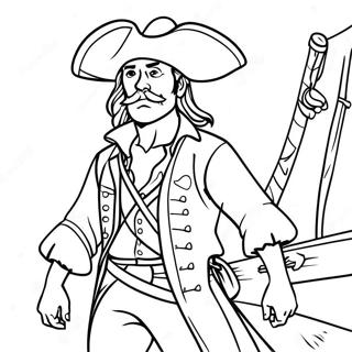 Pirate Santiago Adventure Coloring Page 35454-28373