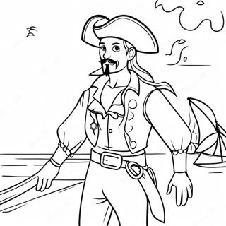 Pirate Santiago Adventure Coloring Page 35454-28376