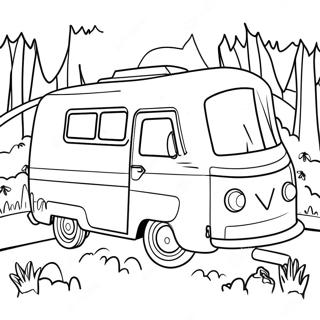 Barbie Camper Adventure Coloring Page 35463-28378