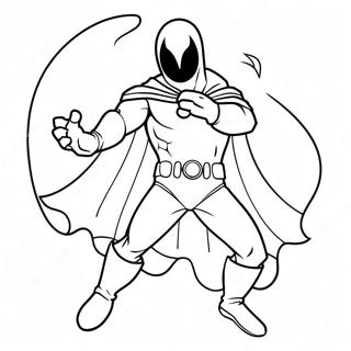 Moon Knight Coloring Page 35473-28397