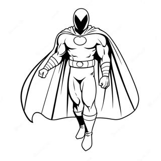 Moon Knight Coloring Page 35473-28400