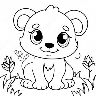 Cute Hard Animal Coloring Page 35483-28391