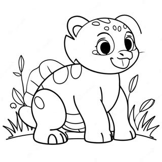 Cute Hard Animal Coloring Page 35483-28392