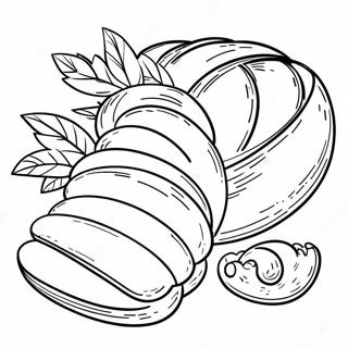 Bread Coloring Page 35493-28402