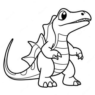 Garchomp Coloring Page 35513-28413