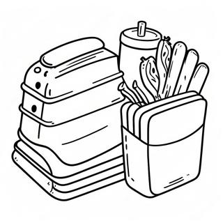 School Lunch Hero Day Coloring Page 35533-28435