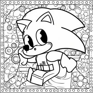 Lego Sonic Coloring Pages