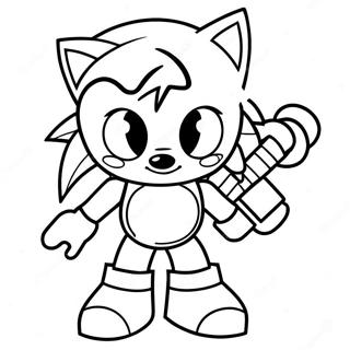 Lego Sonic Coloring Page 35543-28444