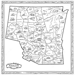 Arkansas Coloring Pages