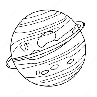 Jupiter Planet Coloring Page 35663-28539