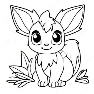 Leafeon Coloring Pages