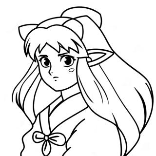 Inuyasha Coloring Page 35713-28583