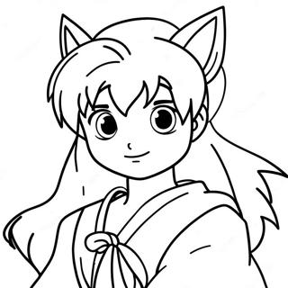 Inuyasha Coloring Page 35713-28584