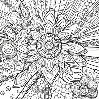 Anxiety Relief Mandala Coloring Page 35743-28602