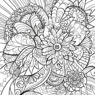 Anxiety Relief Mandala Coloring Page 35743-28603