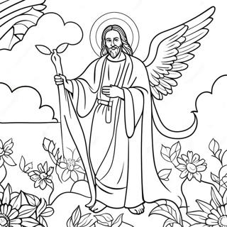 God Is Love Coloring Page 35753-28605