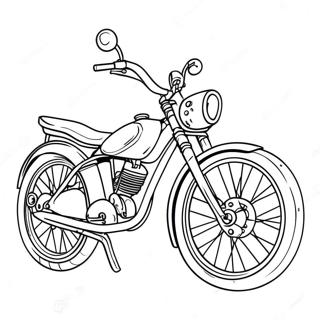 Bike Coloring Page 3576-2893