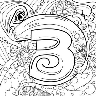 Number 5 Coloring Pages