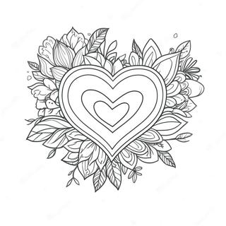 Healing Heart Coloring Page 35834-28675