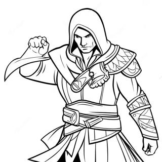 Assassin's Creed Coloring Pages