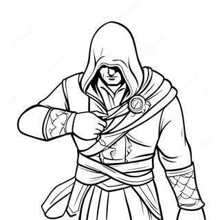 Assassin S Creed Coloring Page 35853-28692