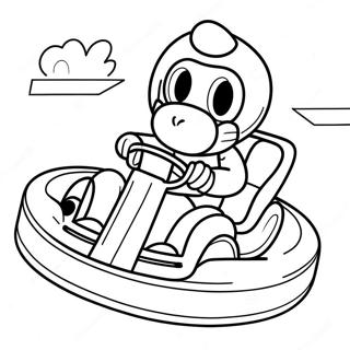 Go Kart Racing Coloring Page 35873-28707