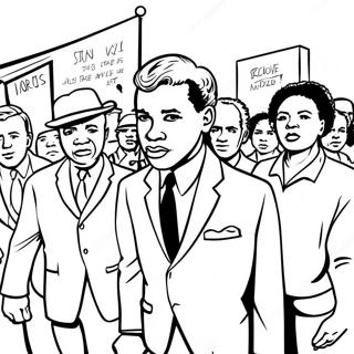 Civil Rights Coloring Pages