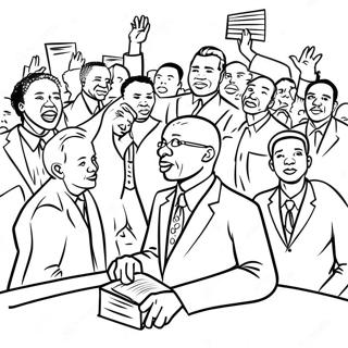 Civil Rights Movement Coloring Page 35883-28710