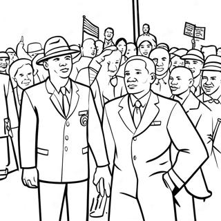 Civil Rights Movement Coloring Page 35883-28711