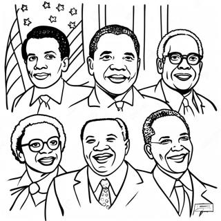 Famous Civil Rights Leaders Coloring Page 35884-28723