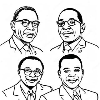 Famous Civil Rights Leaders Coloring Page 35884-28724