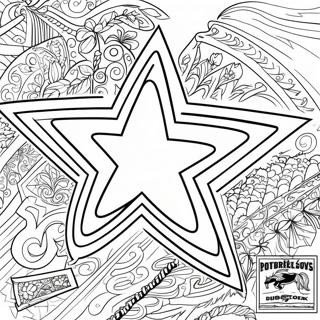 Dallas Cowboys Logo Coloring Page 35893-28719