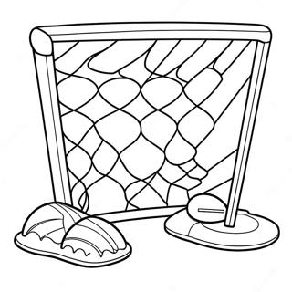 Goal Sheet Coloring Page 35903-28731