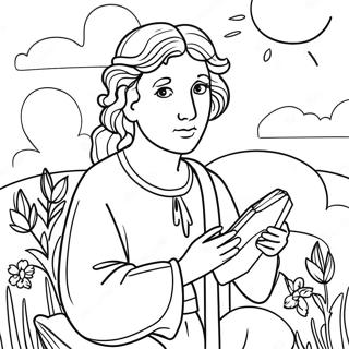 Psalm Coloring Page 35913-28739