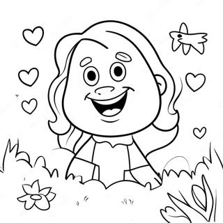 Joyful Psalm Coloring Page 35914-28746