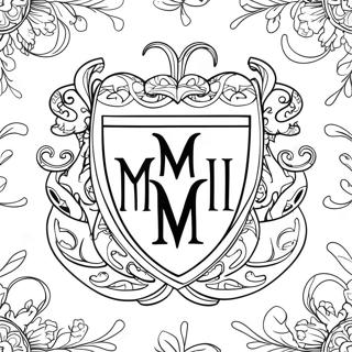 Maserati Logo Coloring Page 35944-28770