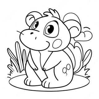 Colorful Animal Fun Coloring Page 35954-28775