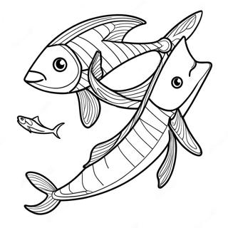 Swordfish Coloring Page 35963-28779