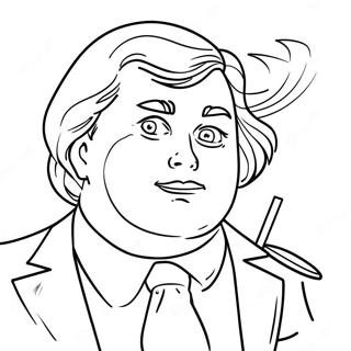 Turning Red Movie Characters Coloring Page 3596-2909