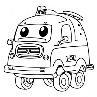 Robocar Poli Coloring Page 35983-28795